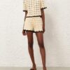 Aster Crochet Shorts Cream/Black Online Aster Crochet Shorts Cream/Black Online