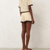 Aster Crochet Shorts Cream/Black Online Aster Crochet Shorts Cream/Black Online