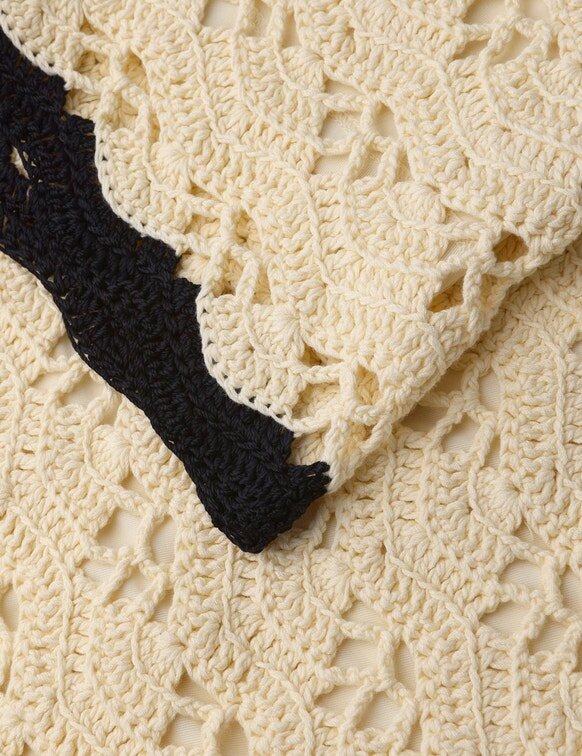 Aster Crochet Shorts Cream/Black Online Aster Crochet Shorts Cream/Black Online