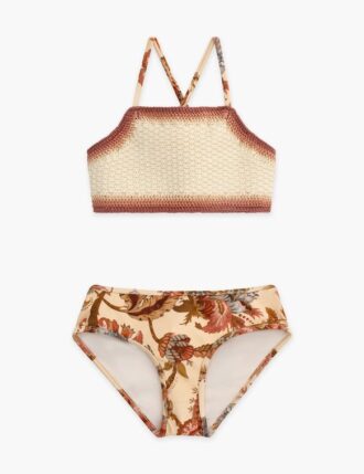Aster Kids Crochet Bikinis, couleur crème Jacobean, en ligne