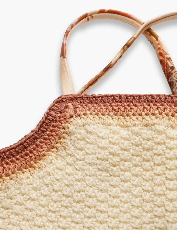 Aster Kids Crochet Bikinis, couleur crème Jacobean, en ligne Aster Kids Crochet Bikinis, couleur crème Jacobean, en ligne