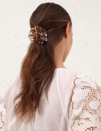 Barrette coquillage beige en ligne