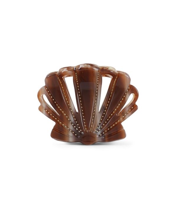 Barrette coquillage beige en ligne Barrette coquillage beige en ligne