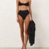 Bikinis Daylight Chain Scoop noir en ligne