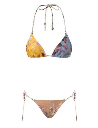 Bikinis trois pièces Patience à imprimé assemblé en ligne