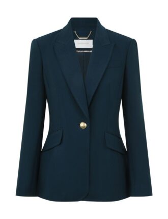 Blazer ajusté Rebellion bleu sarcelle en ligne