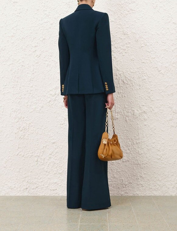 Blazer ajusté Rebellion bleu sarcelle en ligne Blazer ajusté Rebellion bleu sarcelle en ligne