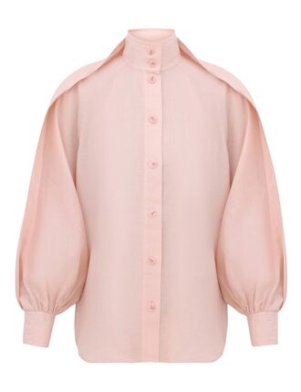 Blouse Billow rose pâle en ligne
