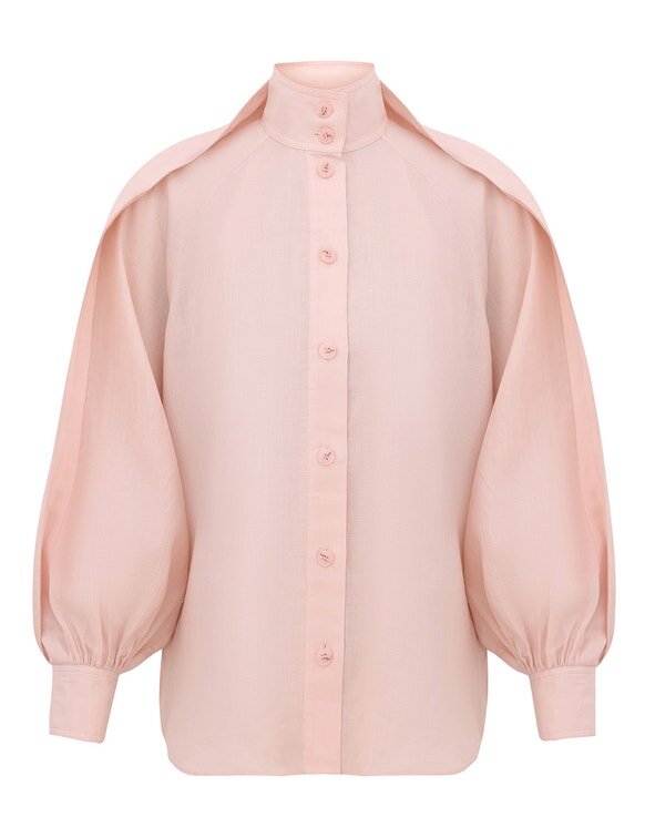Blouse Billow rose pâle en ligne Blouse Billow rose pâle en ligne
