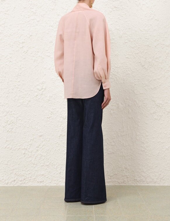 Blouse Billow rose pâle en ligne Blouse Billow rose pâle en ligne