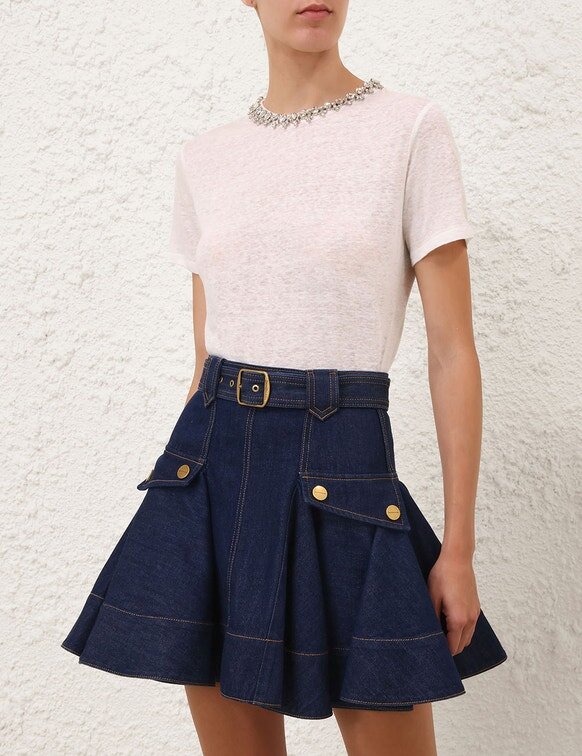 Blouse cargo en Denim bleu Harbour en ligne Blouse cargo en Denim bleu Harbour en ligne