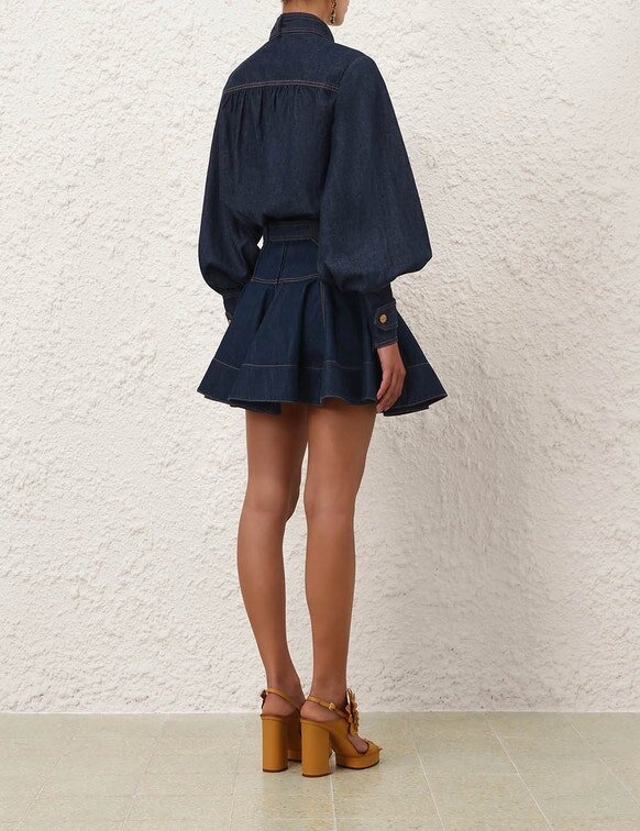 Blouse cargo en Denim bleu Harbour en ligne Blouse cargo en Denim bleu Harbour en ligne