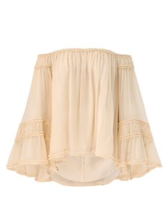 blouse rebellion fray flutter couleur crme en ligne 1 330x429 - Blouse Rebellion Fray Flutter couleur cr&egrave;me en ligne