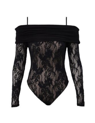 Body drapé Rebellion noir en ligne