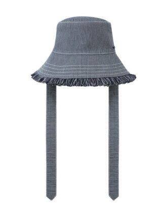 Bucket hat en Denim rayé Stripe en ligne