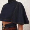 Capelet en Denim Luna Night Sky en ligne Capelet en Denim Luna Night Sky en ligne