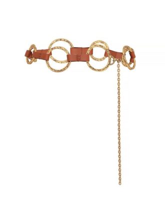 Ceinture à chaîne Solena dorée en ligne