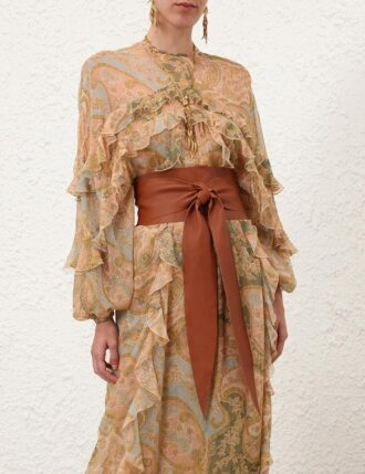 Ceinture Foam Wrap couleur tan en ligne