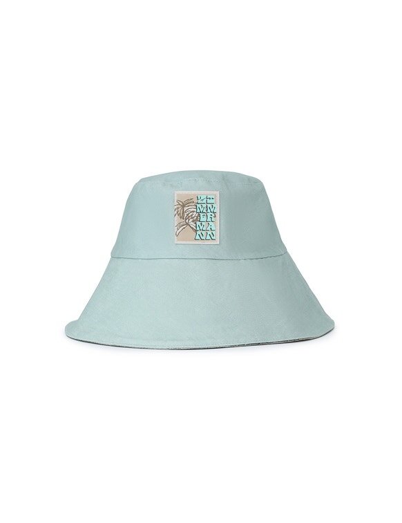 Chapeau bob à large bord imprimé Tapestry Teal Multi en ligne Chapeau bob à large bord imprimé Tapestry Teal Multi en ligne