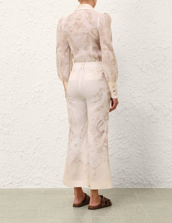 Chemise moulante sirène en toile en ligne Chemise moulante sirène en toile en ligne