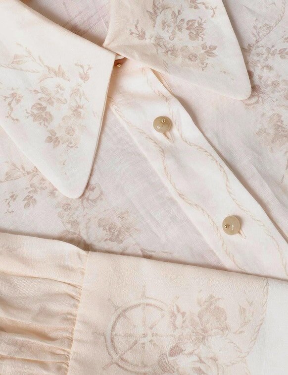 Chemise moulante sirène en toile en ligne Chemise moulante sirène en toile en ligne