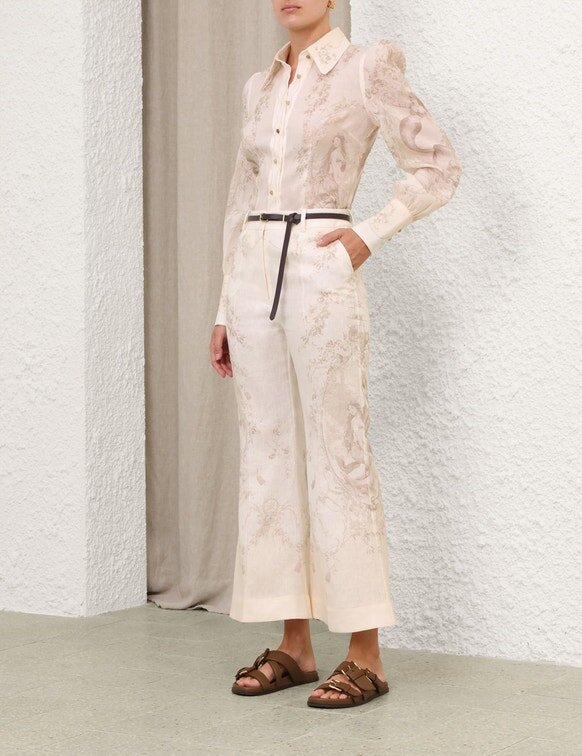 Chemise moulante sirène en toile en ligne Chemise moulante sirène en toile en ligne