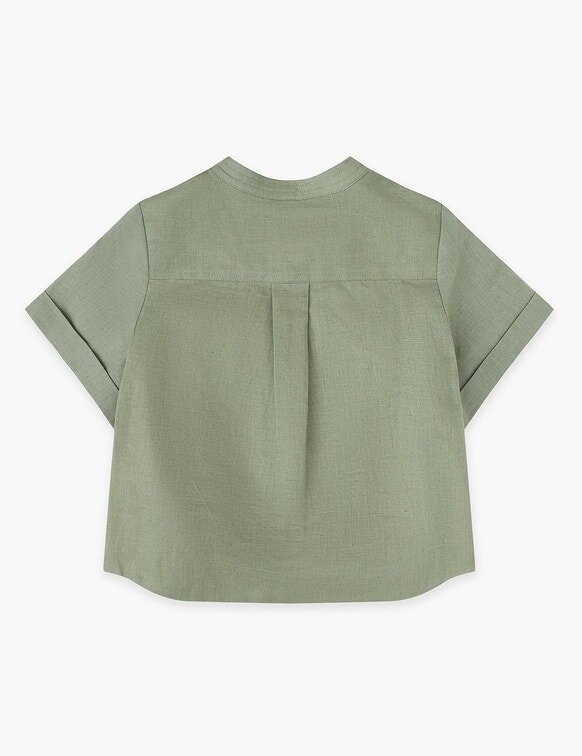 Chemise à poches Indra pour enfants, couleur kaki, en ligne Chemise à poches Indra pour enfants, couleur kaki, en ligne