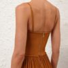 Combinaison en jersey Luna, couleur Whisky, en ligne Combinaison en jersey Luna, couleur Whisky, en ligne