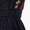 Combishorts brodée Aster pour enfants, bleu marine foncé, en ligne