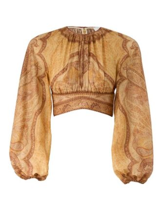 Corsage Wanderlust  Tapestry Mustard Multi en ligne