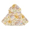Couverture à capuche pour enfants Daylight, imprimé floral crème, en ligne Couverture à capuche pour enfants Daylight, imprimé floral crème, en ligne