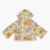 Couverture à capuche pour enfants Daylight, imprimé floral crème, en ligne Couverture à capuche pour enfants Daylight, imprimé floral crème, en ligne