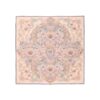 Foulard en soie imprimé 70 cm, motif floral bleu, en ligne Foulard en soie imprimé 70 cm, motif floral bleu, en ligne