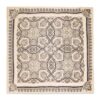 Foulard maxi en soie imprimée « Cream Perla Paisley » en ligne Foulard maxi en soie imprimée « Cream Perla Paisley » en ligne