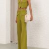 Gilet en laine Luna couleur Pistachio en ligne Gilet en laine Luna couleur Pistachio en ligne