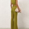 Gilet en laine Luna couleur Pistachio en ligne Gilet en laine Luna couleur Pistachio en ligne