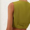 Gilet en laine Luna couleur Pistachio en ligne Gilet en laine Luna couleur Pistachio en ligne