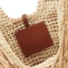 Goldentime Petit sac fourre-tout à franges Rayures frangées beige en ligne