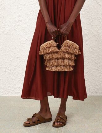 goldentime petit sac fourre tout franges rayures franges beige en ligne 2 330x429 - Goldentime Petit sac fourre-tout &agrave; franges Rayures frang&eacute;es beige en ligne