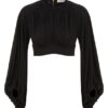 Haut à corsage chauve-souris Luna noir en ligne Haut à corsage chauve-souris Luna noir en ligne