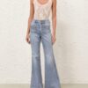 Jean évasé en Denim Sea Foam en ligne