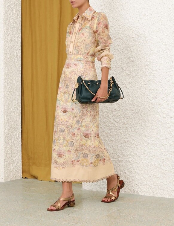 Jupe crayon Rebellion à motif floral citron en ligne Jupe crayon Rebellion à motif floral citron en ligne