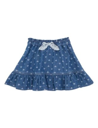 Jupe en Denim Awaken Kids bleu jacquard en ligne