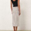 Jupe midi Daylight crème/noir en ligne Jupe midi Daylight crème/noir en ligne