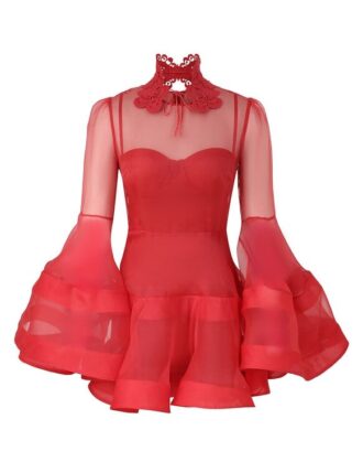 Mini-robe Rebellion Lantern rouge en ligne