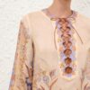 Mini-robe tunique Indra à motif floral « Scarf » couleur biscuit en ligne Mini-robe tunique Indra à motif floral « Scarf » couleur biscuit en ligne