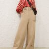 Pantalon cargo Rebellion beige en ligne Pantalon cargo Rebellion beige en ligne