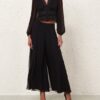 Pantalon culotte Luna noir en ligne Pantalon culotte Luna noir en ligne