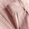Pantalon à jambes larges à rayures roses en ligne Pantalon à jambes larges à rayures roses en ligne