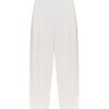 Pantalon Luna en sergé blanc en ligne Pantalon Luna en sergé blanc en ligne